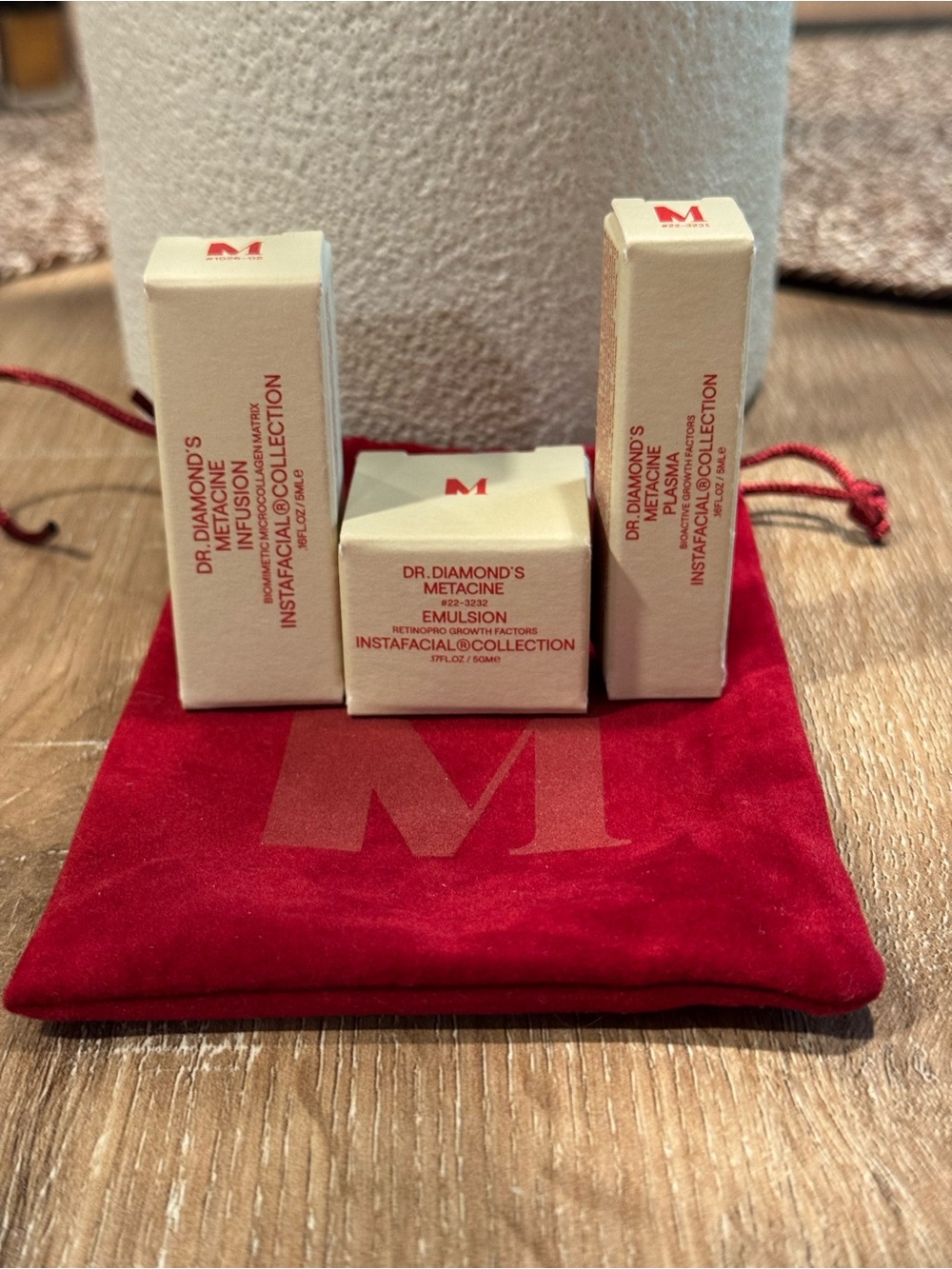 New 3pc Dr. Diamond's Metacine skincare sample size